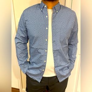 JCrew Slim Organic Shirt Medium (M)